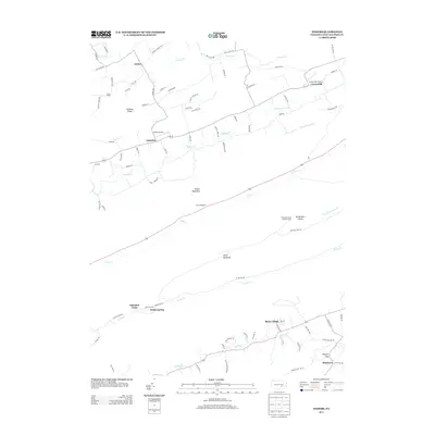 2013 Map of Enders, 2013 Print