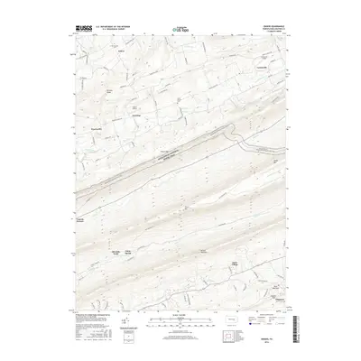 2016 Map of Enders, 2016 Print
