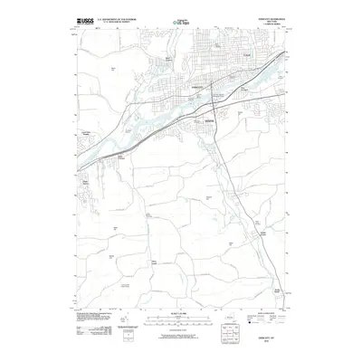 2010 Map of Endicott, 2010 Print