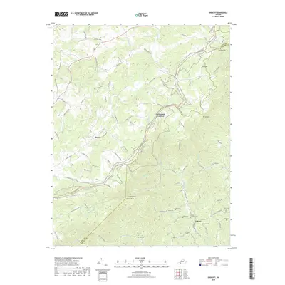 2019 Map of Endicott, 2019 Print
