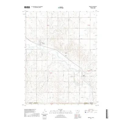 2017 Map of Endicott, 2017 Print