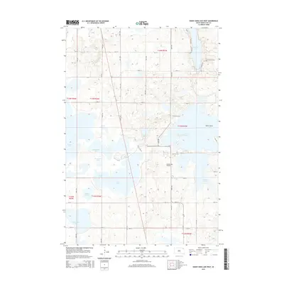 2015 Map of Enemy Swim Lake West, 2015 Print