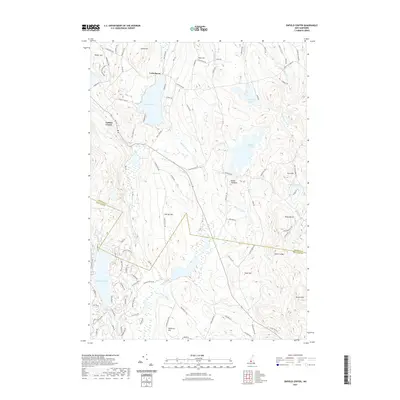 2021 Map of Enfield Center, 2021 Print