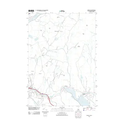 2012 Map of Enfield, 2012 Print