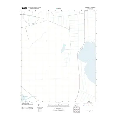 2011 Map of Engelhard NE, 2011 Print