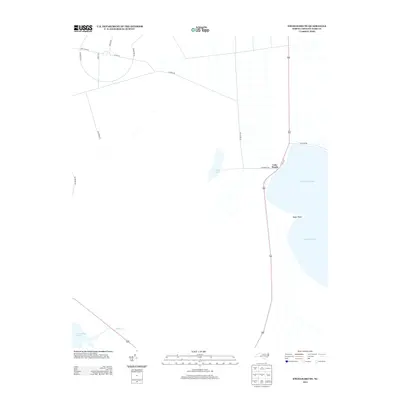 2013 Map of Engelhard NE, 2013 Print