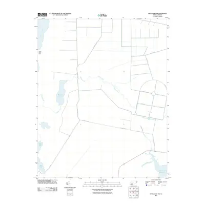 2011 Map of Engelhard NW, 2011 Print