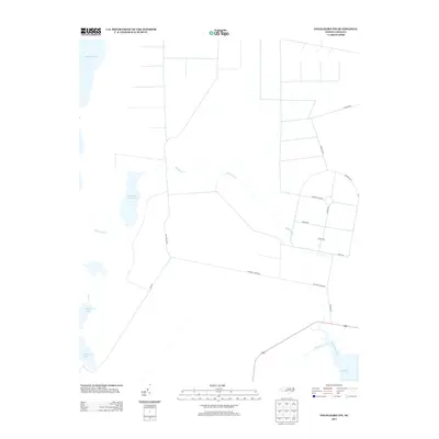 2013 Map of Engelhard NW, 2013 Print