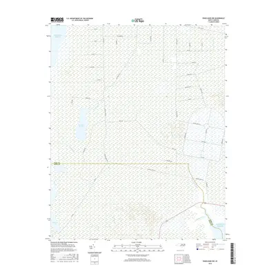 2016 Map of Engelhard NW, 2016 Print