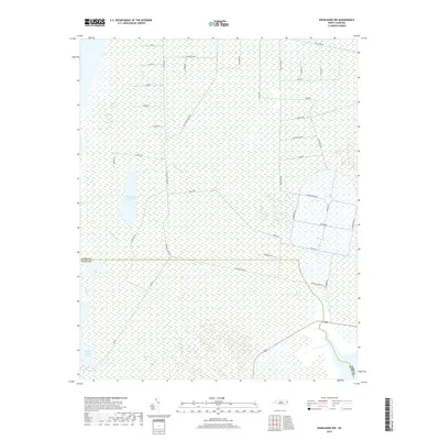 2019 Map of Engelhard NW, 2019 Print