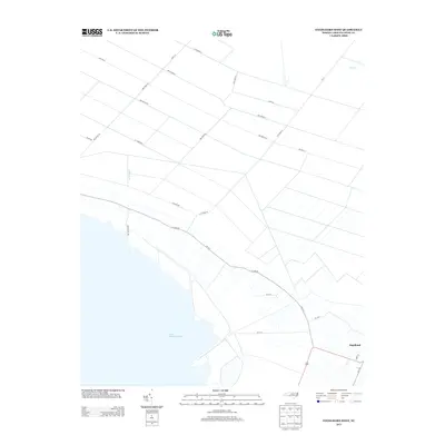 2013 Map of Engelhard West, 2013 Print