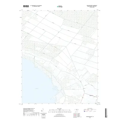 2019 Map of Engelhard West, 2019 Print