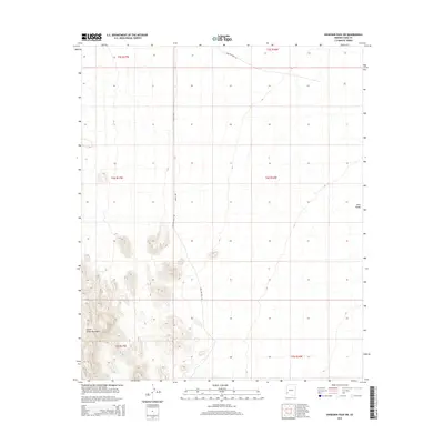 2014 Map of Engesser Pass SW, 2014 Print