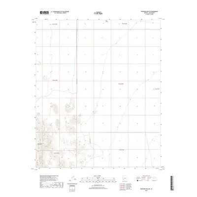 2018 Map of Engesser Pass SW, 2018 Print