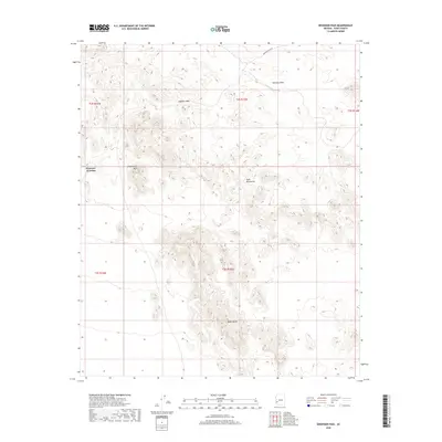 2018 Map of Engesser Pass, 2018 Print