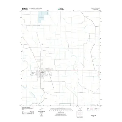 2011 Map of England, 2011 Print