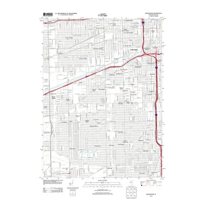 2012 Map of Englewood, 2012 Print