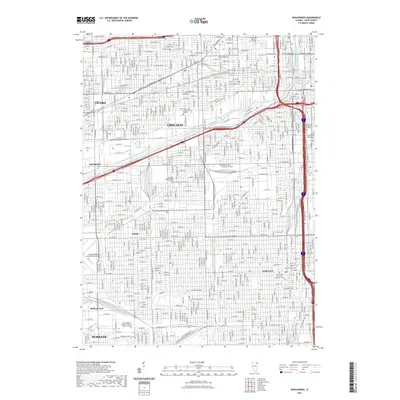 2021 Map of Englewood, 2021 Print