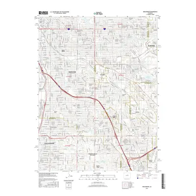2016 Map of Englewood, 2016 Print