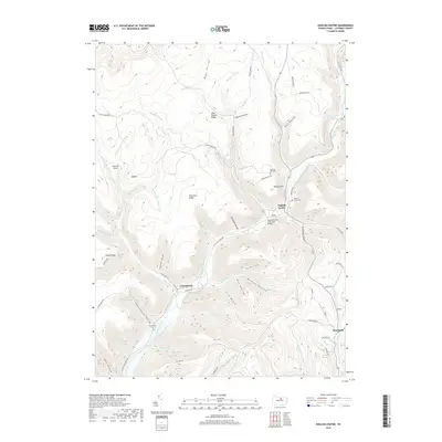 2019 Map of English Center, 2019 Print