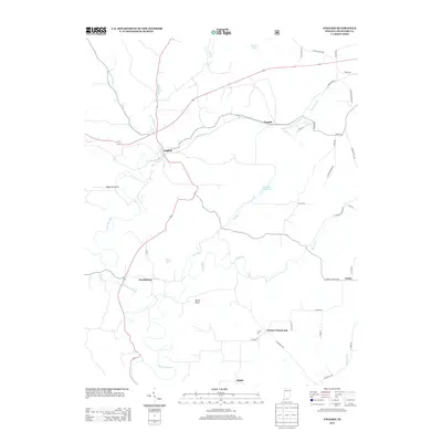 2013 Map of English, 2013 Print