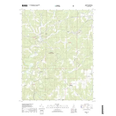 2019 Map of English, 2019 Print
