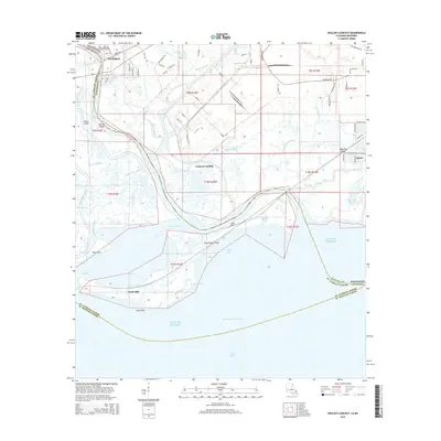2015 Map of English Lookout, 2015 Print