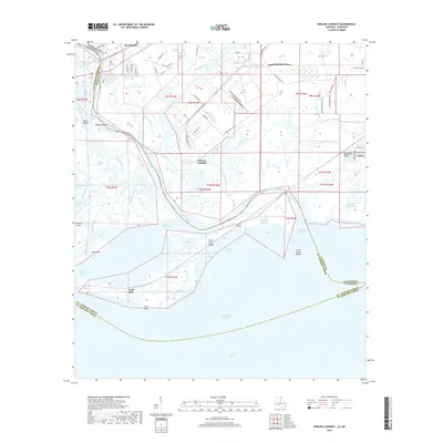 2018 Map of English Lookout, 2018 Print