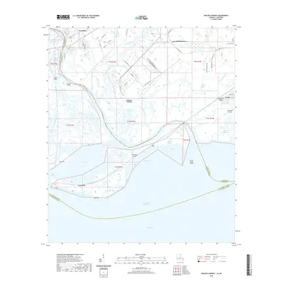 2020 Map of English Lookout, 2020 Print