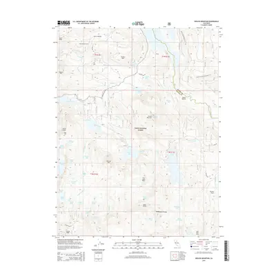 2015 Map of English Mountain, 2015 Print