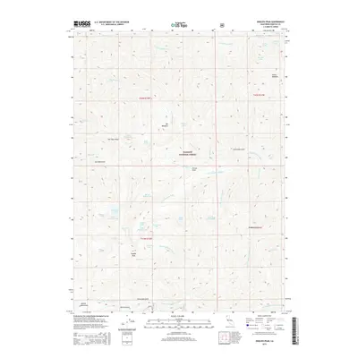 2015 Map of English Peak, 2015 Print