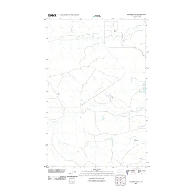 2011 Map of Engstrom Ranch, 2011 Print