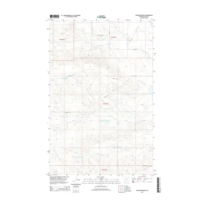 2014 Map of Engstrom Ranch, 2014 Print