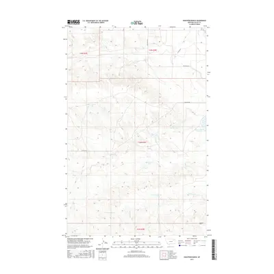 2017 Map of Engstrom Ranch, 2017 Print