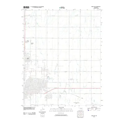 2010 Map of Enid East, 2010 Print