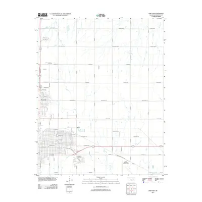 2012 Map of Enid East, 2012 Print