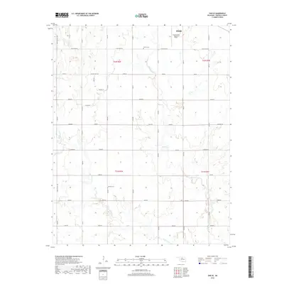 2018 Map of Enid SE, 2018 Print
