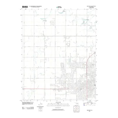 2009 Map of Enid West, 2009 Print
