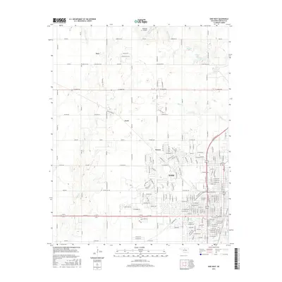 2016 Map of Enid West, 2016 Print
