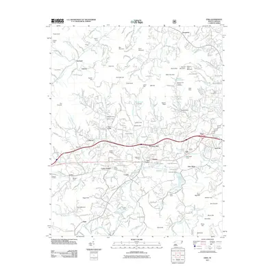 2011 Map of Enka, 2011 Print
