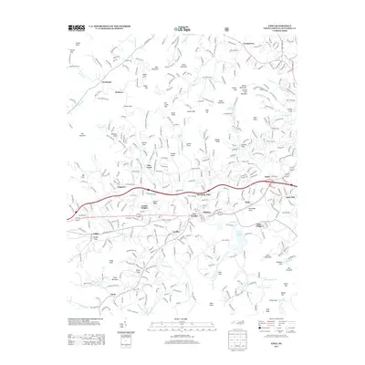 2013 Map of Enka, 2013 Print