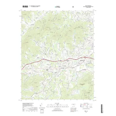 2019 Map of Enka, 2019 Print