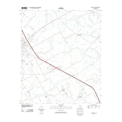 2010 Map of Ennis East, 2010 Print