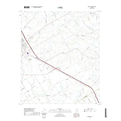 2019 Map of Ennis East, 2019 Print