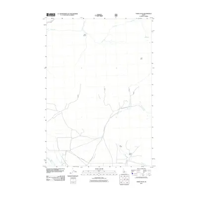 2011 Map of Ennis Gulch, 2011 Print