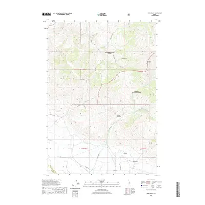 2020 Map of Ennis Gulch, 2020 Print