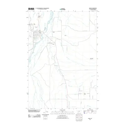 2011 Map of Ennis, 2011 Print