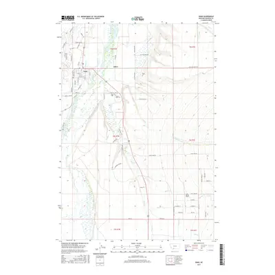 2017 Map of Ennis, 2017 Print