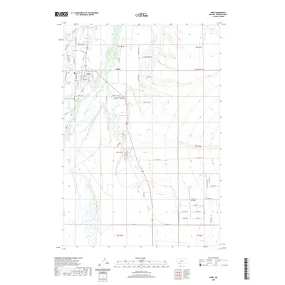 2020 Map of Ennis, 2020 Print
