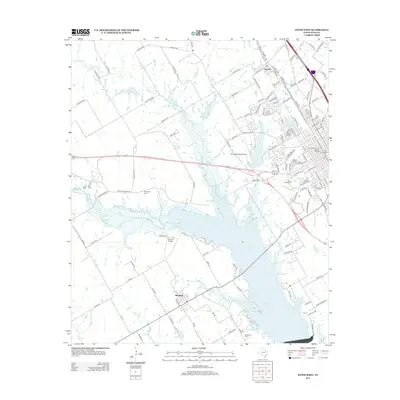 2012 Map of Ennis West, 2012 Print